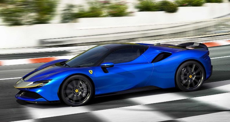 Ferrari Electric Car on the Road in 2025